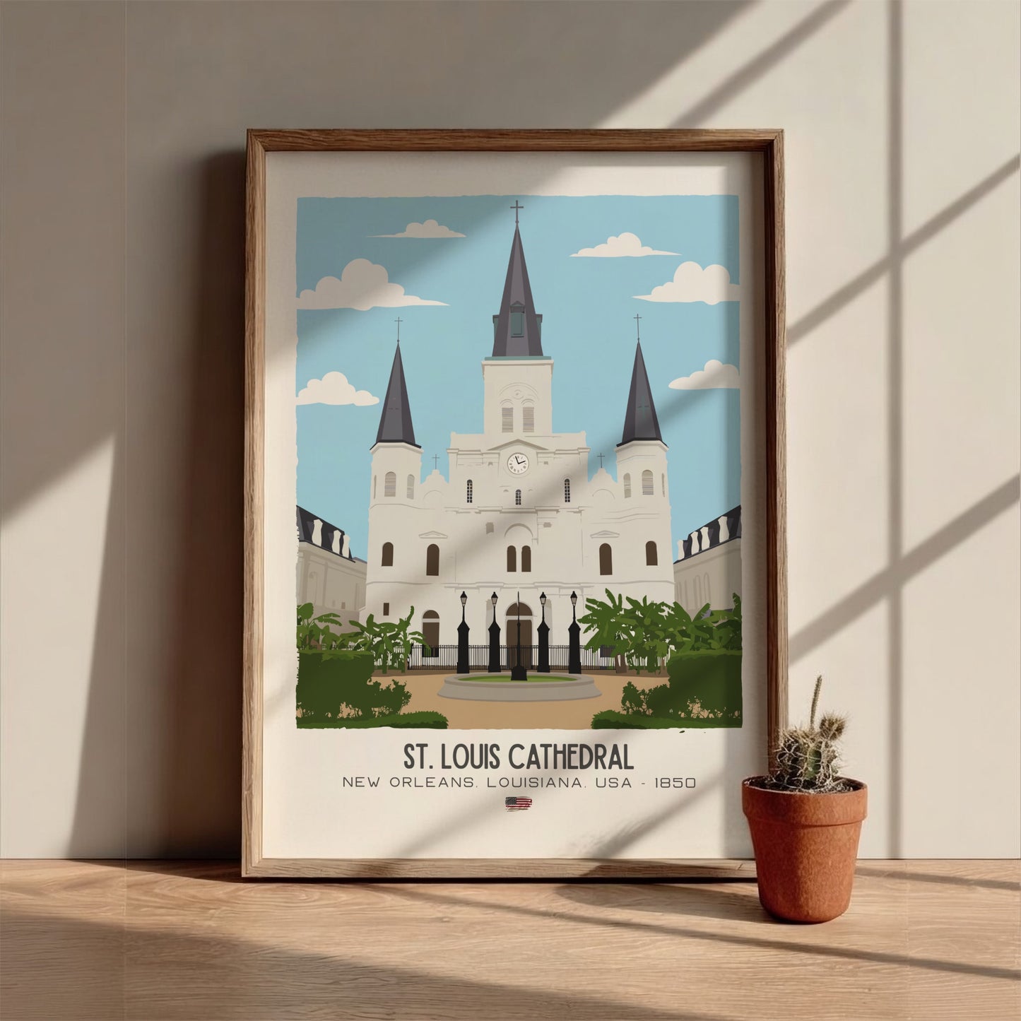 St. Louis Cathedral New Orleans Art - The French Quarter Masterpiece Wall Print