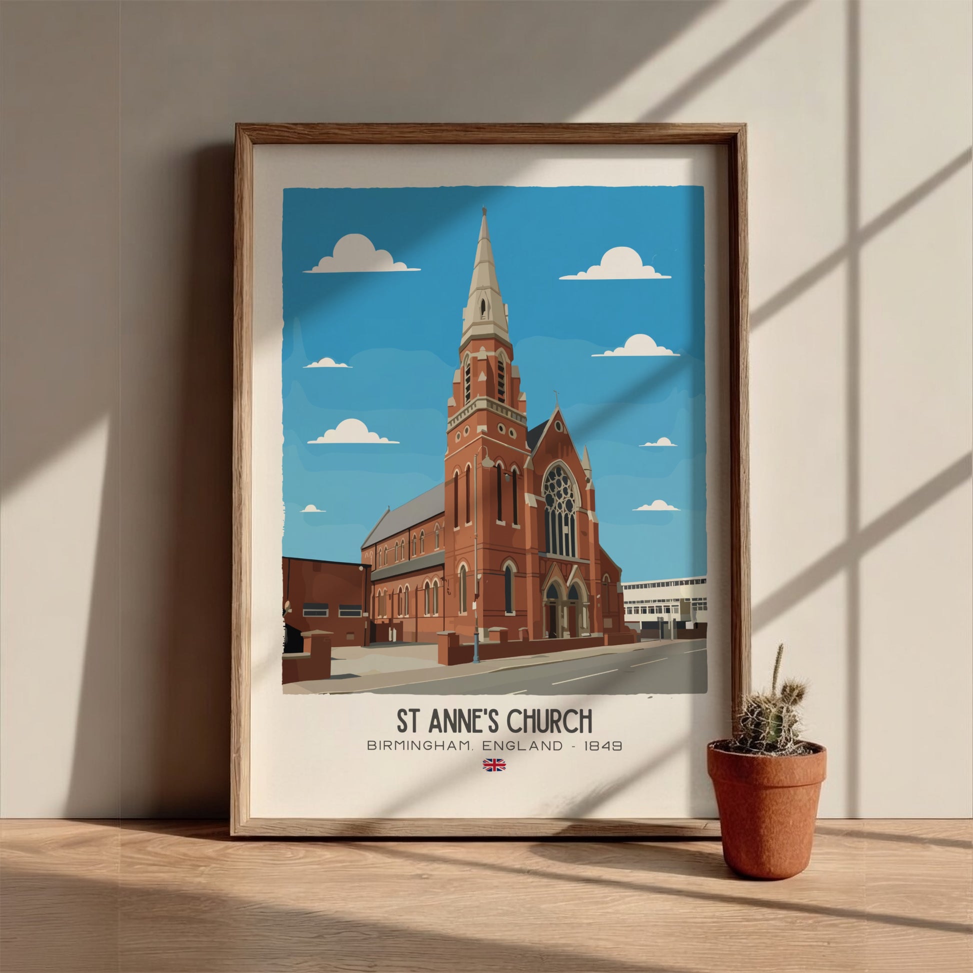 St Anne’s Church Kew Art - The Royal Parish Masterpiece Wall Print