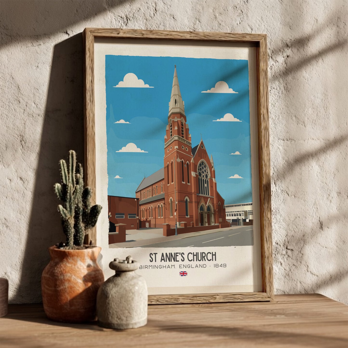 St Anne’s Church Kew Art - The Royal Parish Masterpiece Wall Print