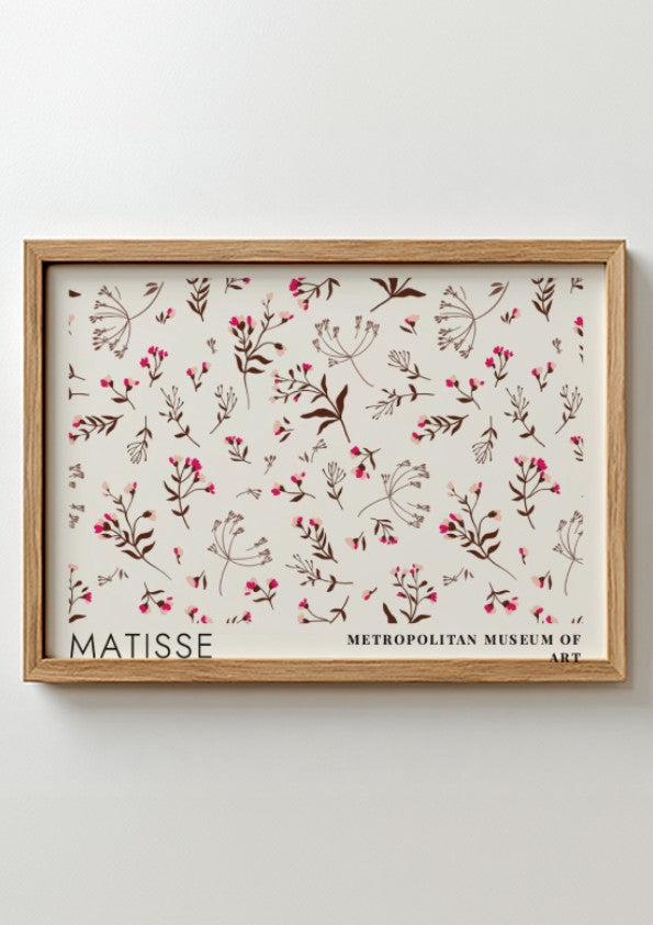 Henri Matisse poster featuring a still life of an elephant and fruit in vibrant colors