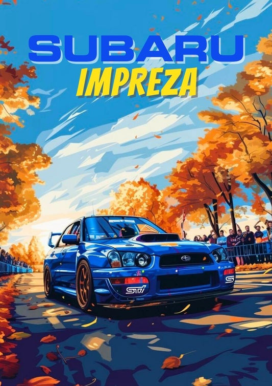 Subaru Impreza Poster