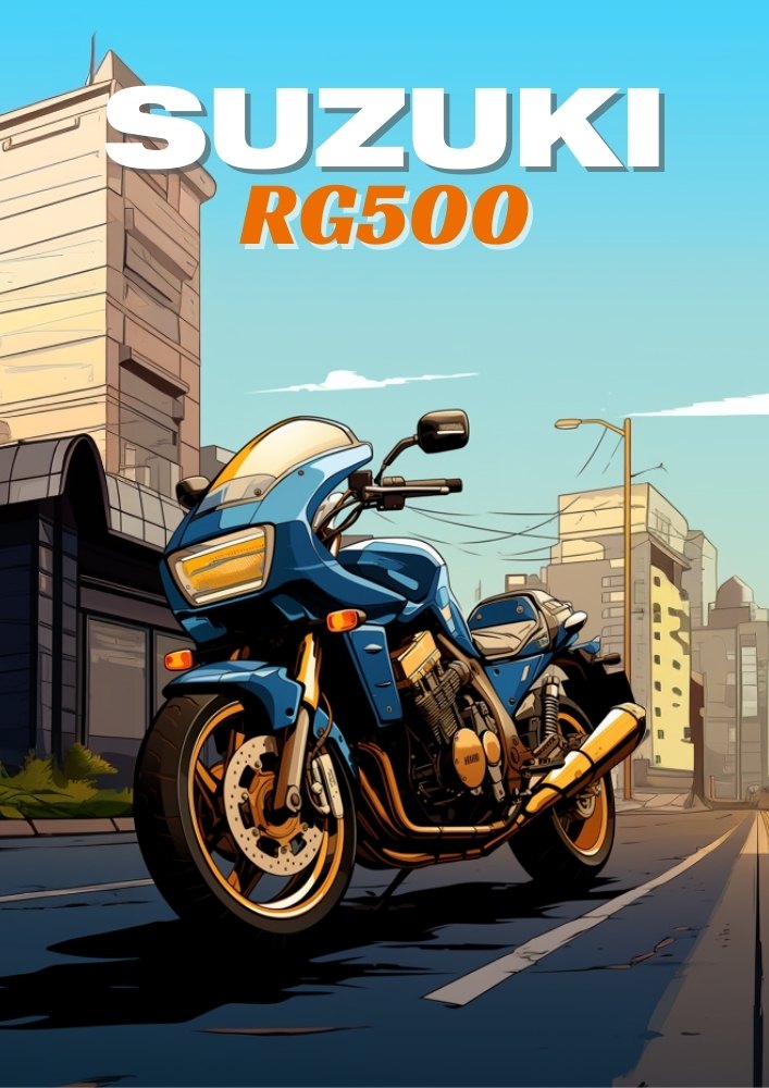 Affiche Suzuki RG500