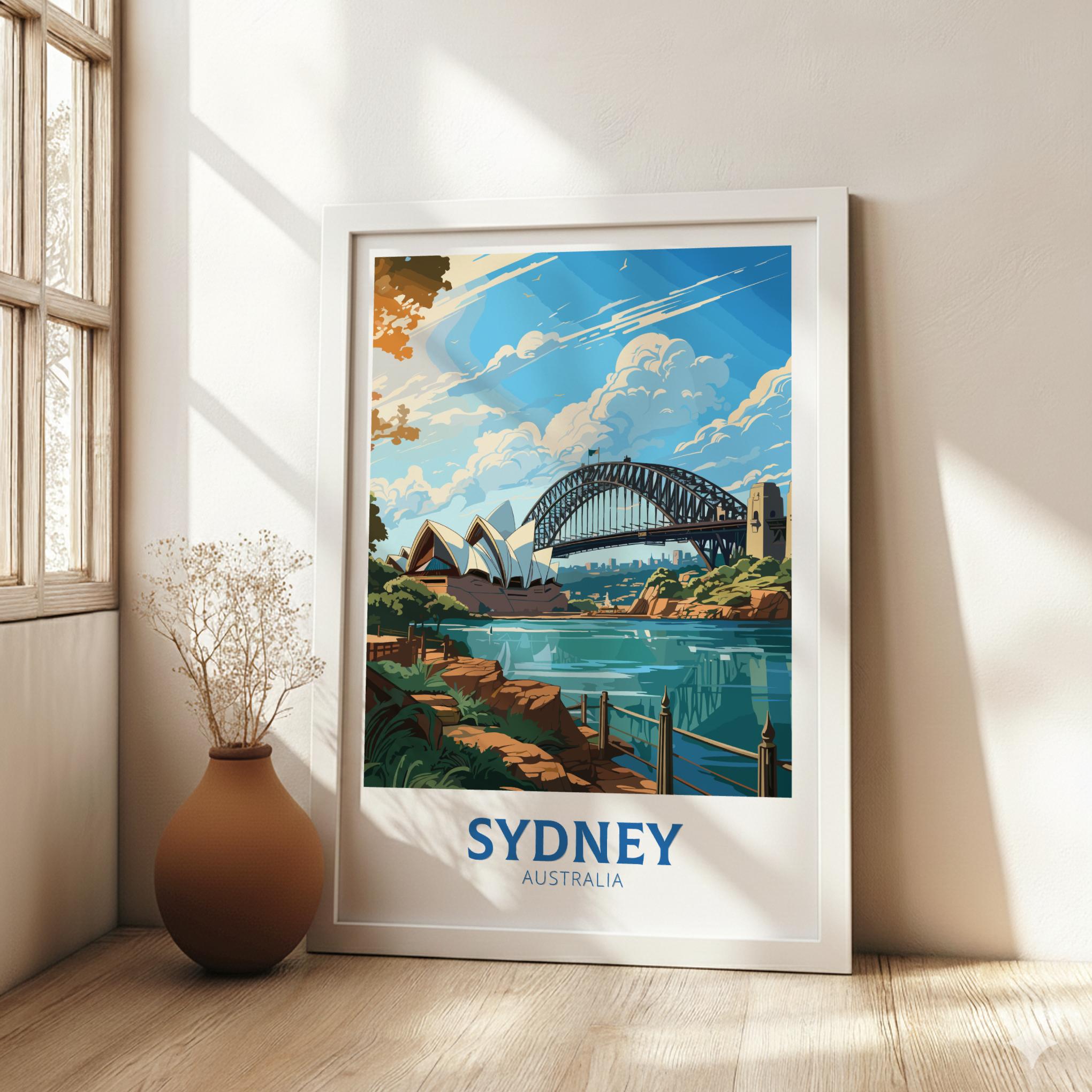 Australia SYDNEY TRAVEL ART - WALLART AUSTRALIA