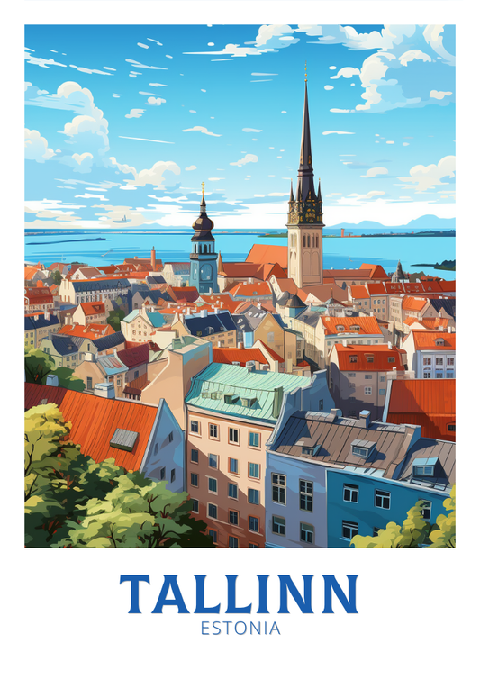 Tallinn Estonia Print