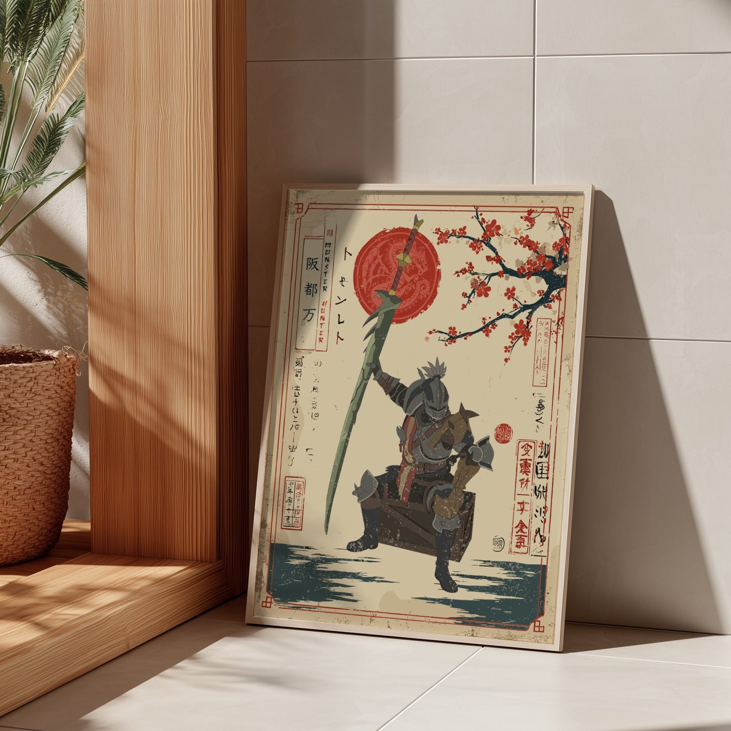 The Huntsman Poster - Monster Hunter World Wall Art Print