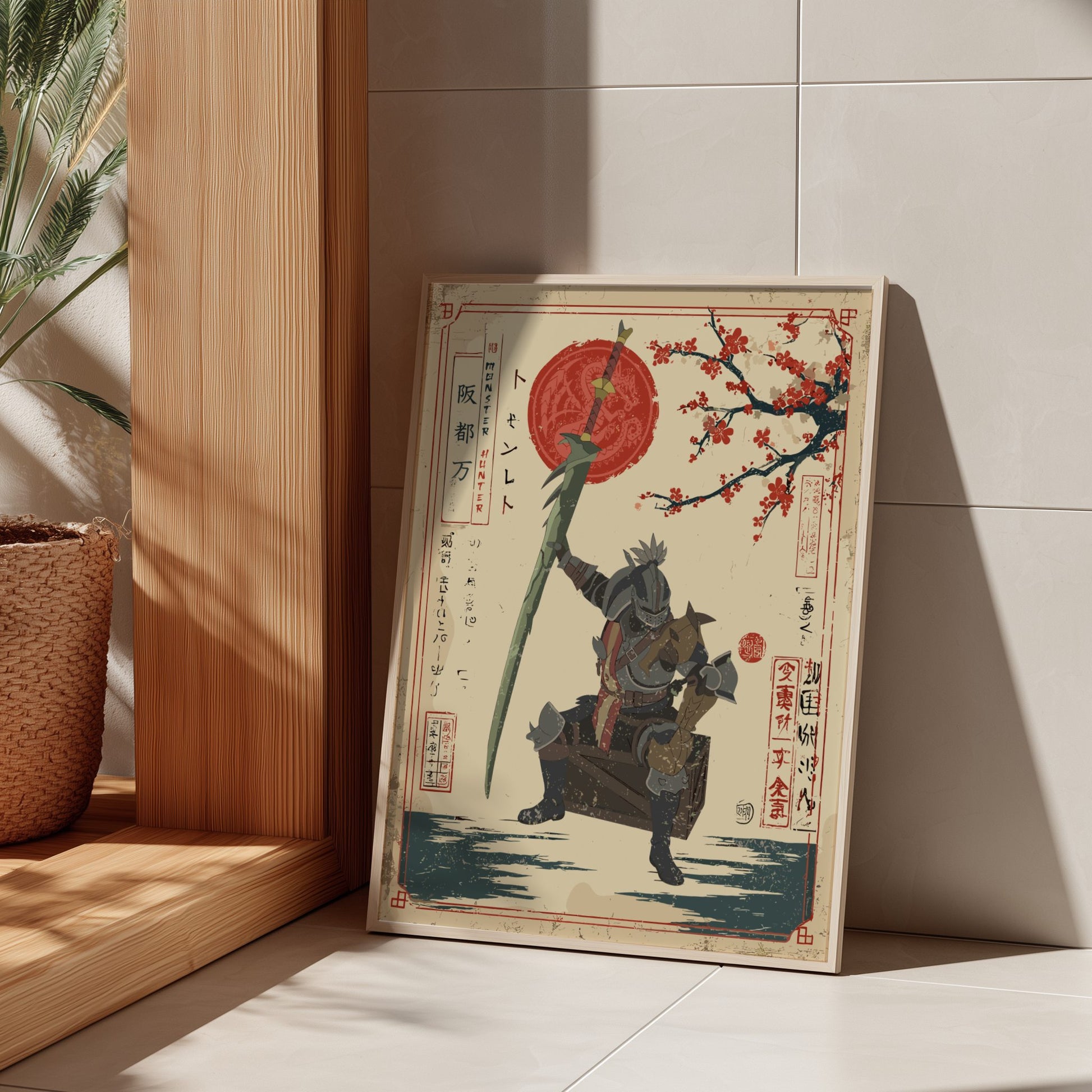 The Huntsman Poster - Monster Hunter World Wall Art Print