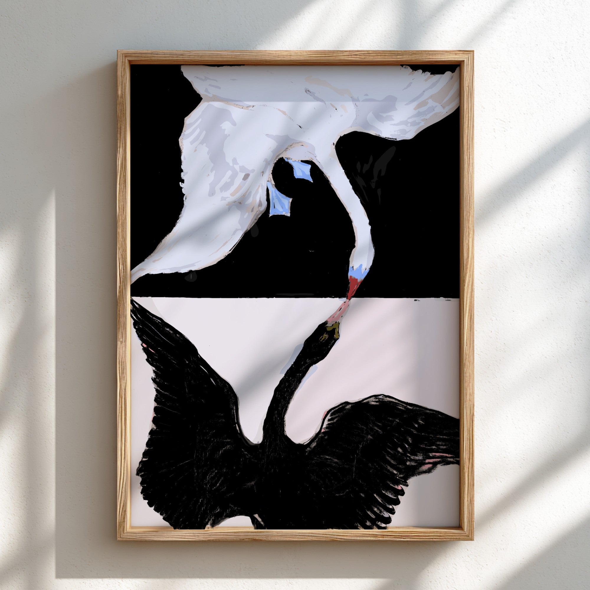 The Swan by Hilma af Klint Poster - Abstract Art, Wall Decor, Fine