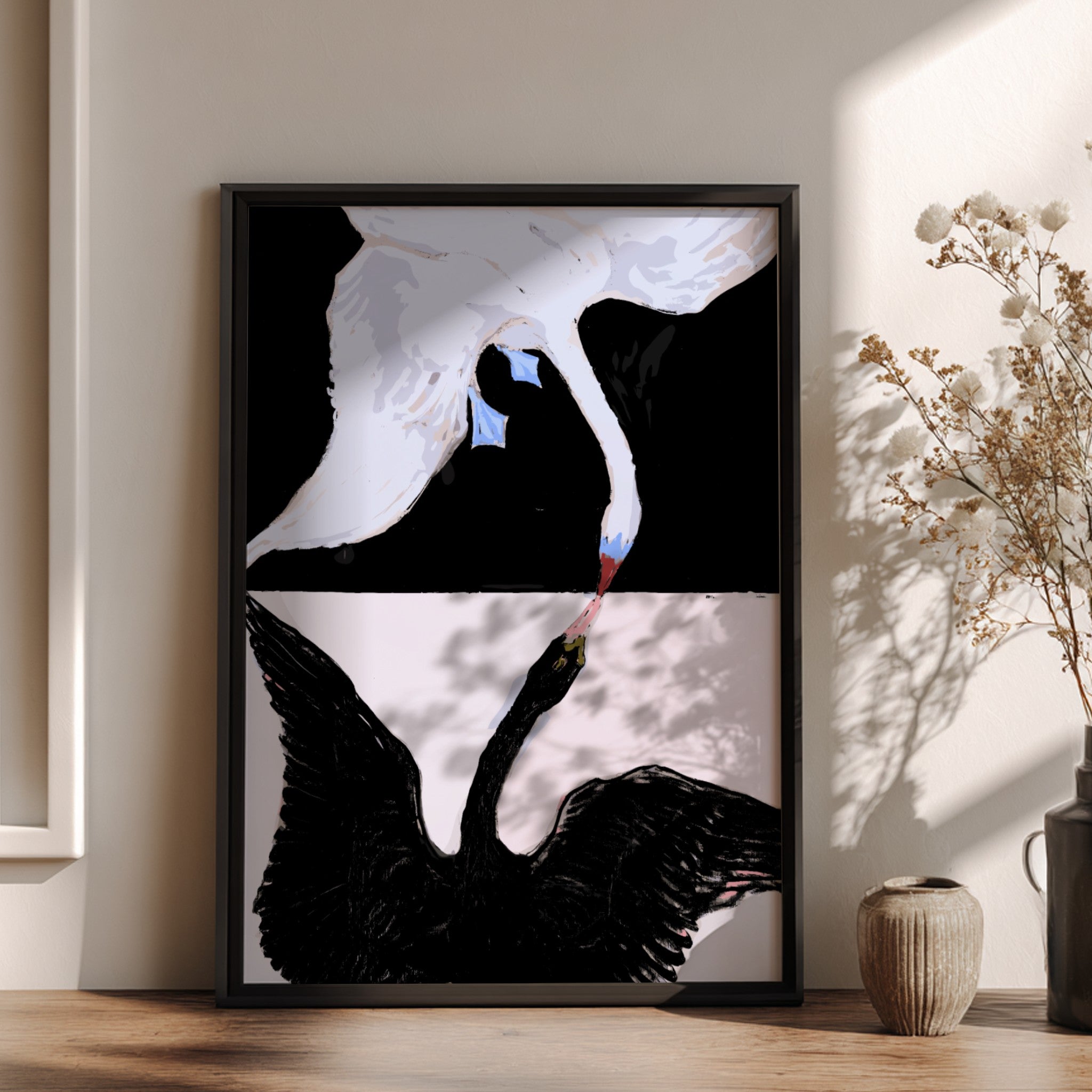 The Swan by Hilma af Klint Poster - Abstract Art, Wall Decor, Fine