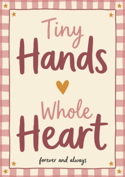 Kids room poster featuring warm colors and playful typography, perfect for nursery decor.