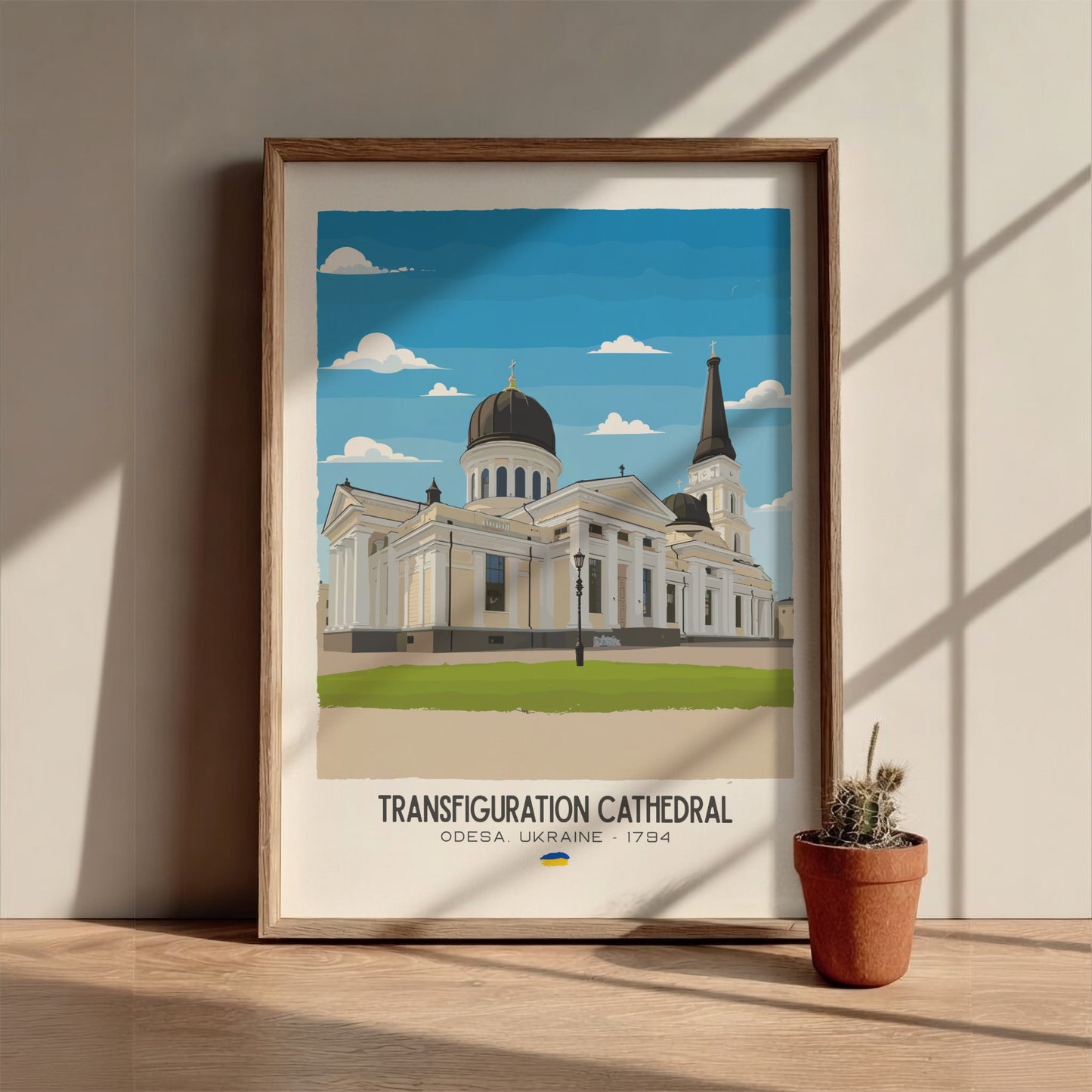 Transfiguration Cathedral Art - The Spaso-Preobrazhensky Masterpiece Wall Print