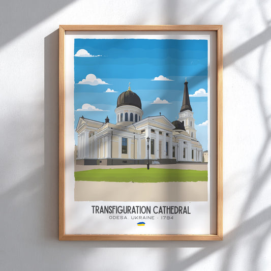 Transfiguration Cathedral Art - The Spaso-Preobrazhensky Masterpiece Wall Print