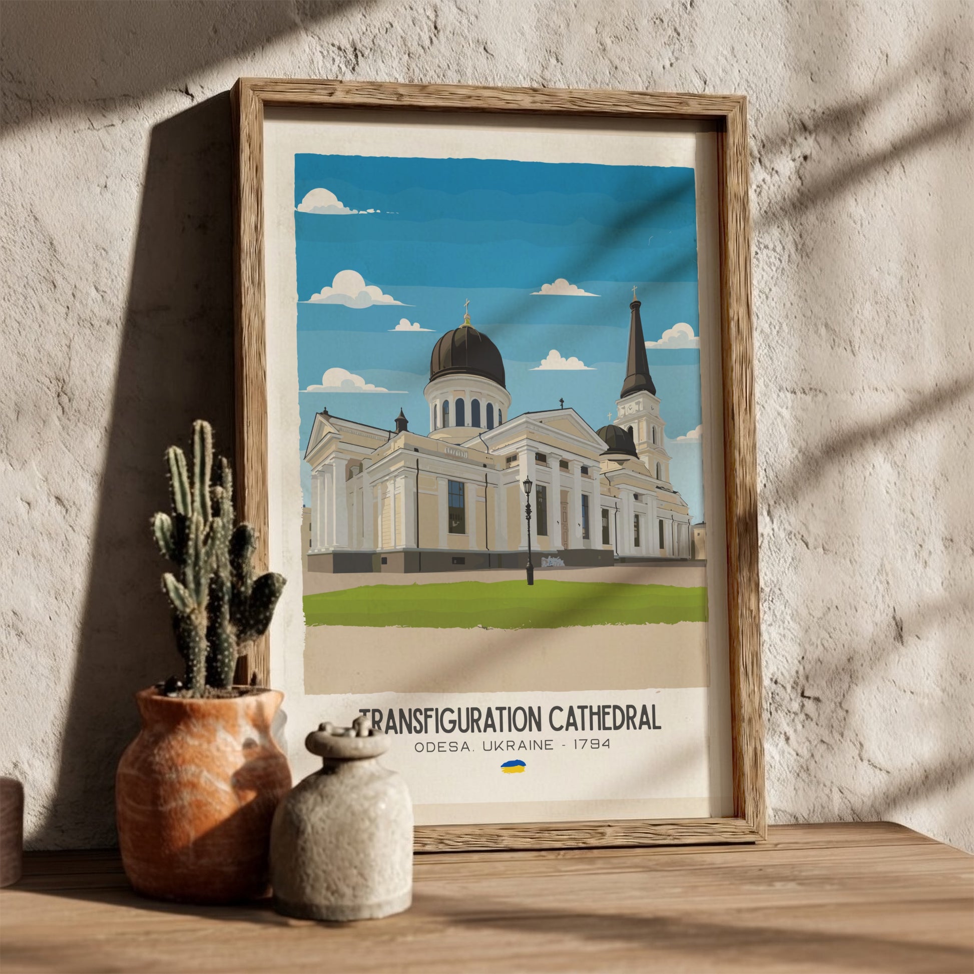Transfiguration Cathedral Art - The Spaso-Preobrazhensky Masterpiece Wall Print