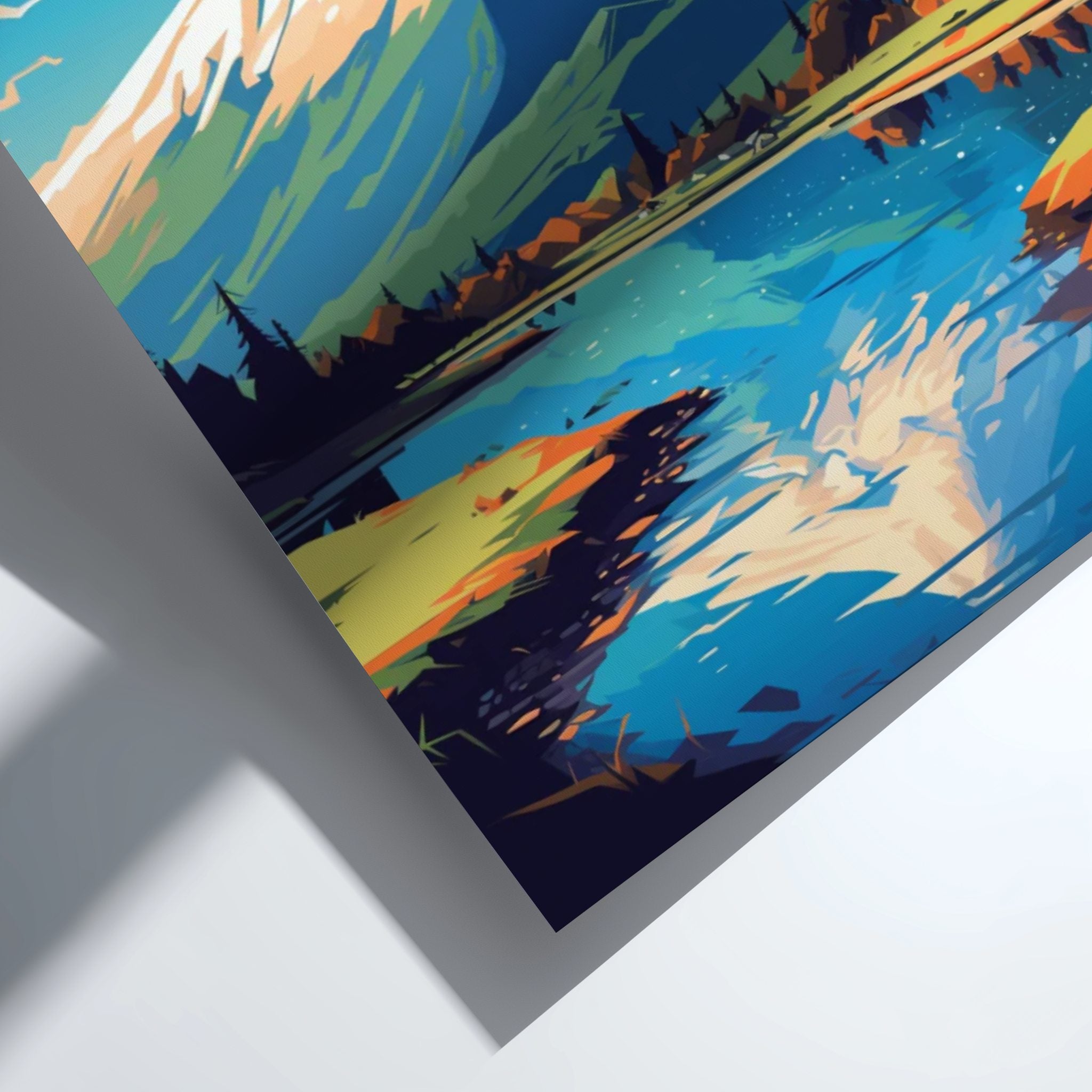 South America VILLARRICA PRINT - TRAVEL POSTER
