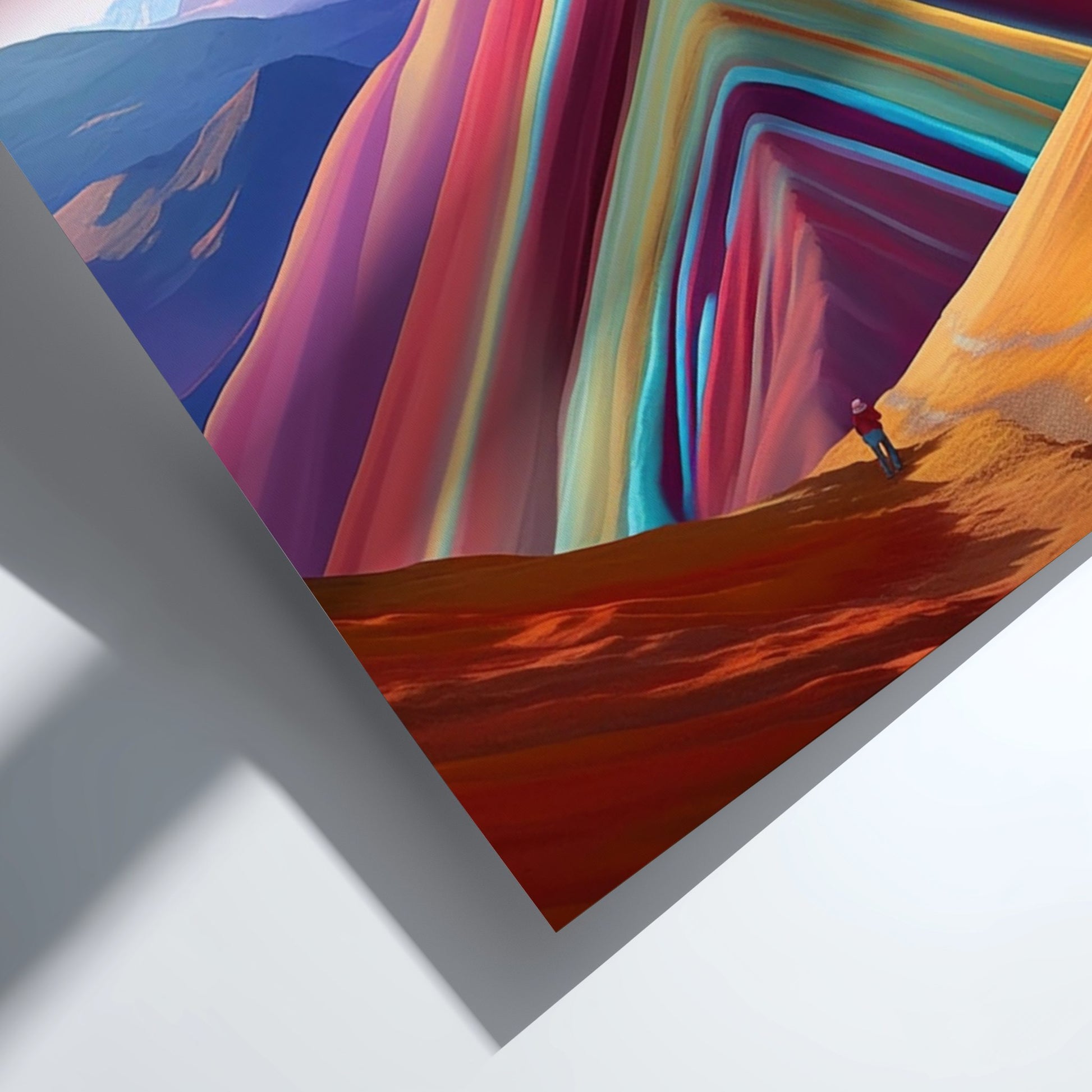 Vinicunca Travel Poster - Zoomed in