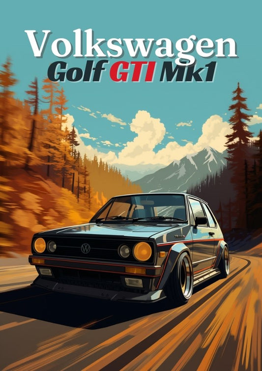 Volkswagen Golf GTI Mk1 Imprimer