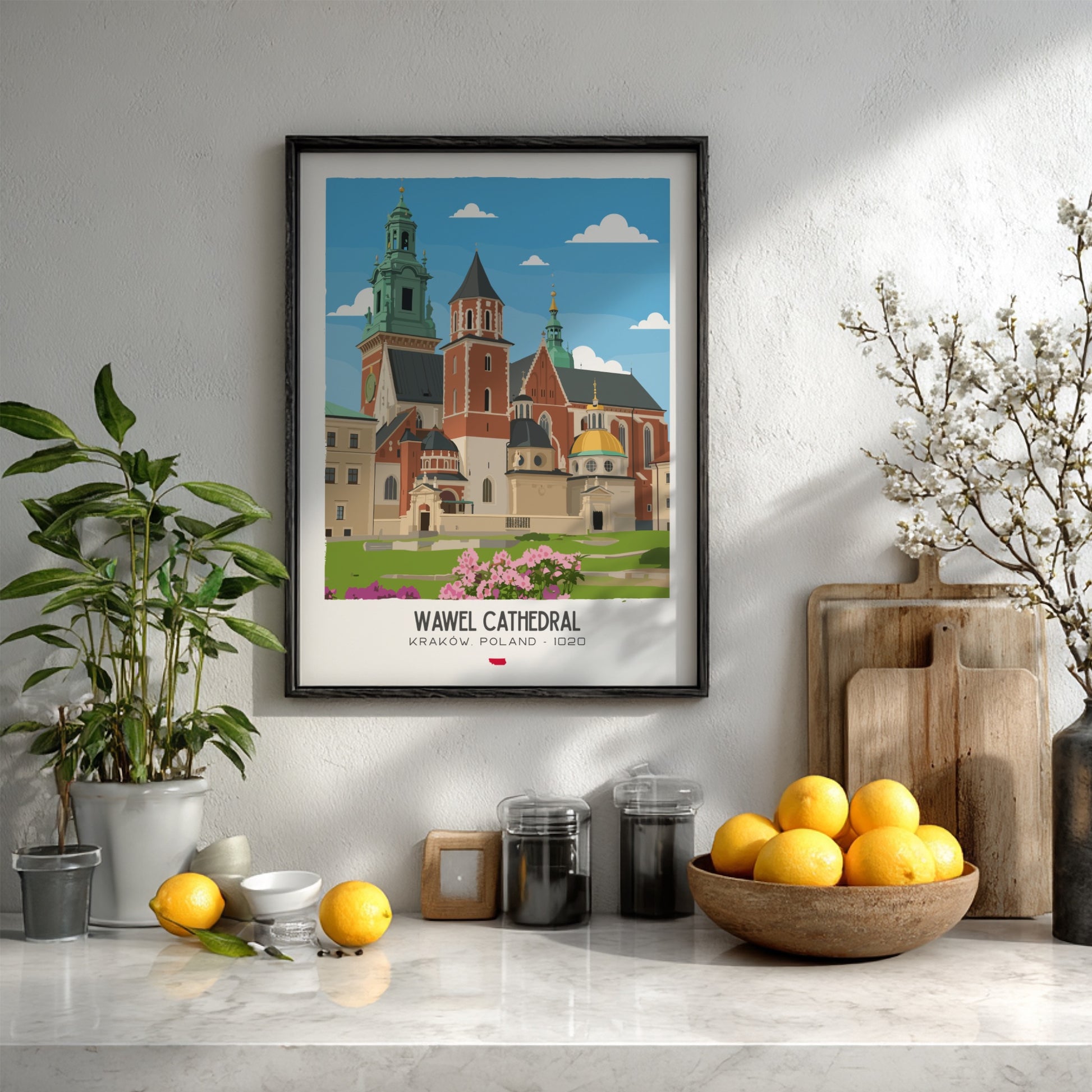 Wawel Cathedral Krakow Art - The Royal Coronation Masterpiece Wall Print