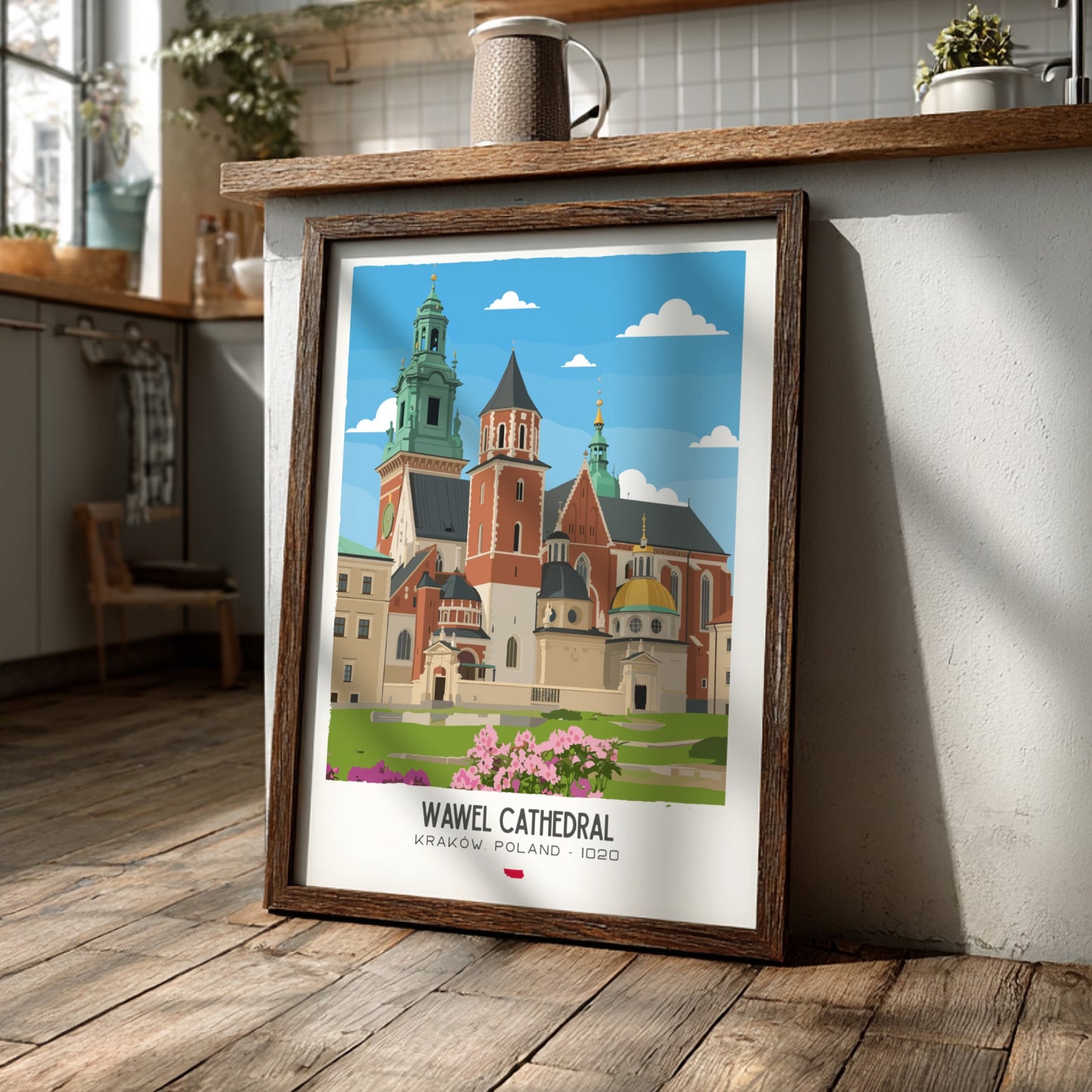 Wawel Cathedral Krakow Art - The Royal Coronation Masterpiece Wall Print