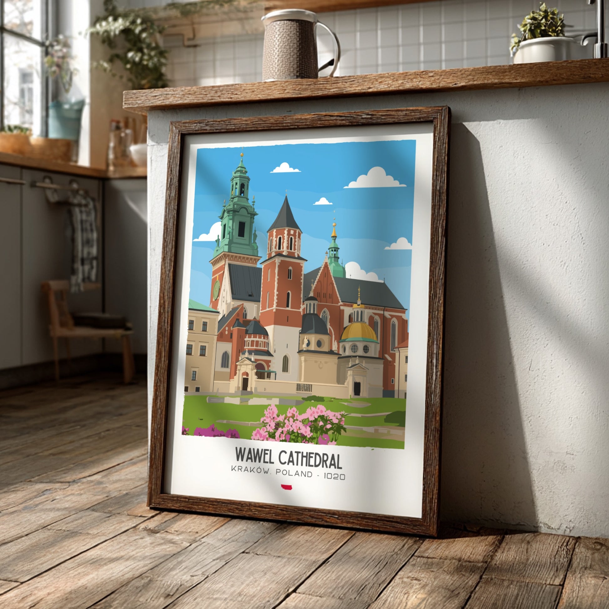 Wawel Cathedral Krakow Art - The Royal Coronation Masterpiece Wall Print