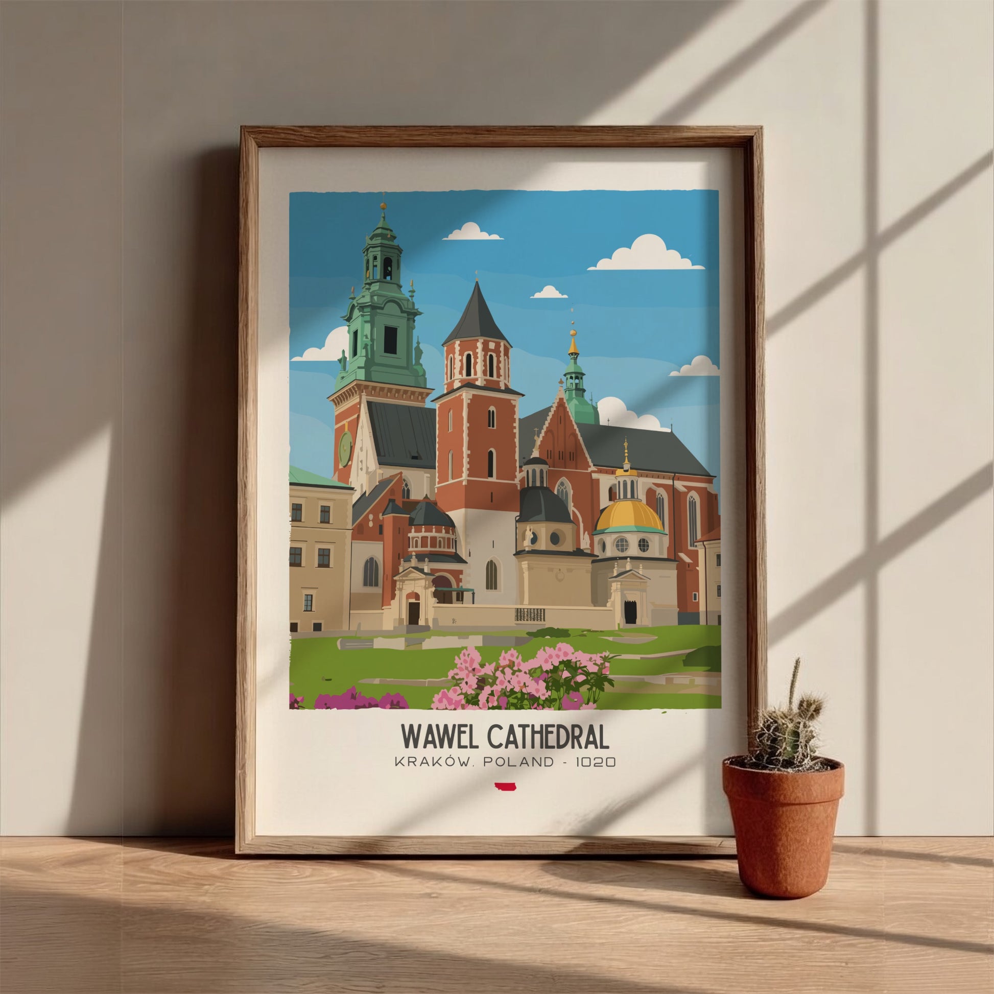 Wawel Cathedral Krakow Art - The Royal Coronation Masterpiece Wall Print