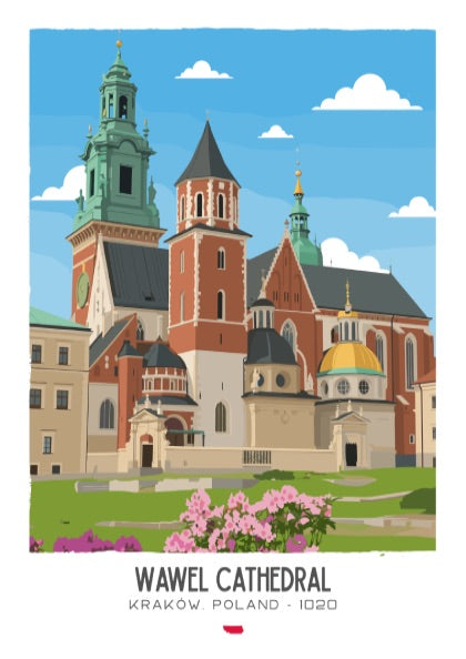 Wawel Cathedral Krakow Art - The Royal Coronation Masterpiece Wall Print
