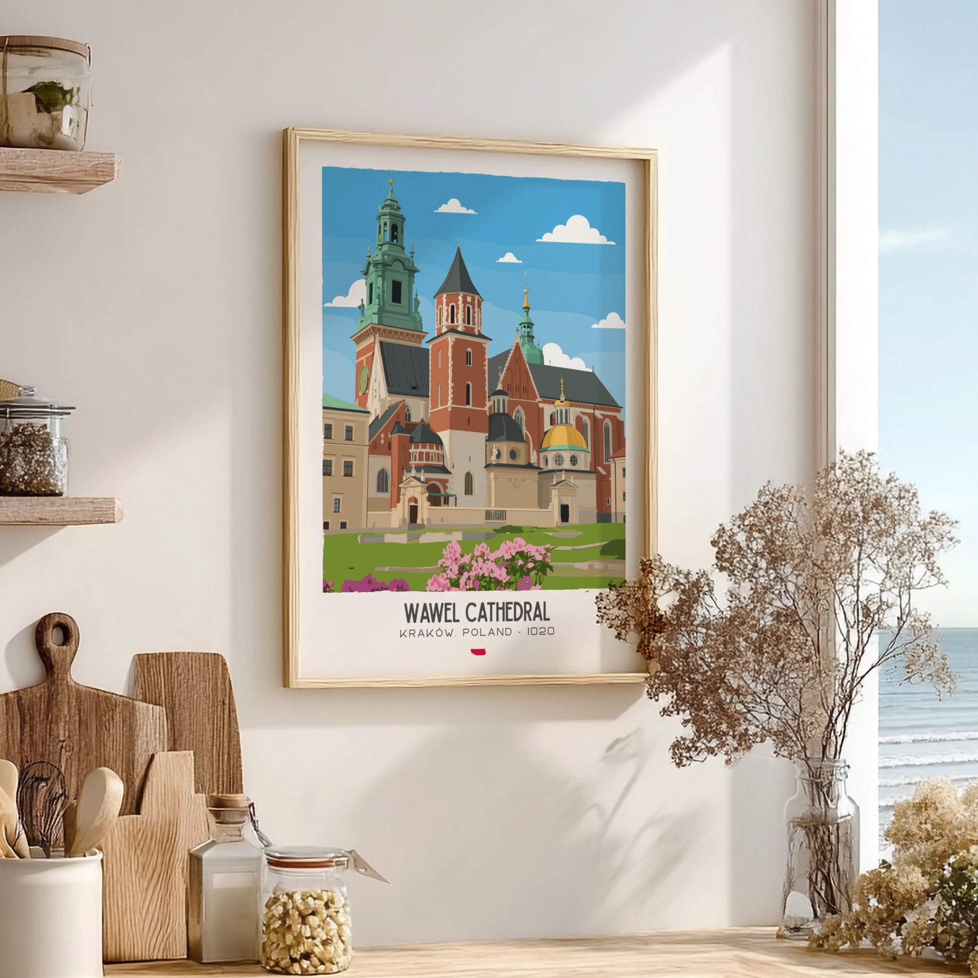 Wawel Cathedral Krakow Art - The Royal Coronation Masterpiece Wall Print