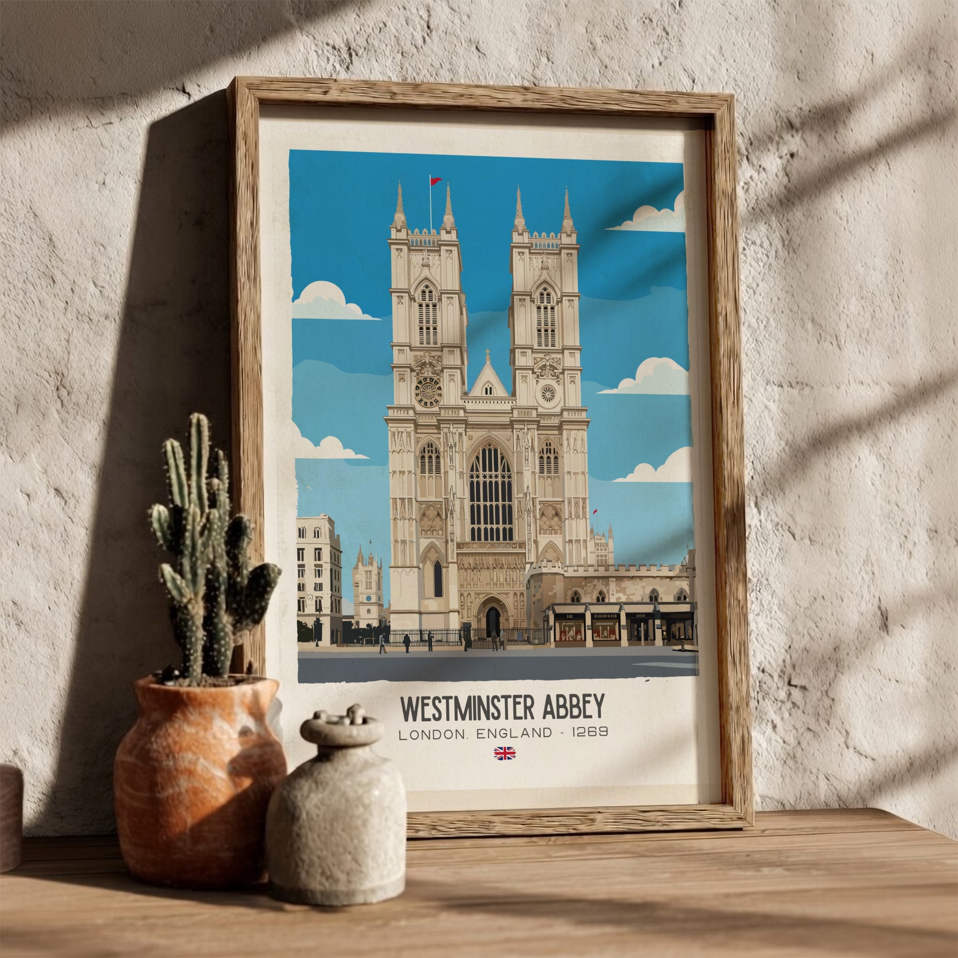 Westminster Abbey London Art - The Royal Coronation Masterpiece Wall Print