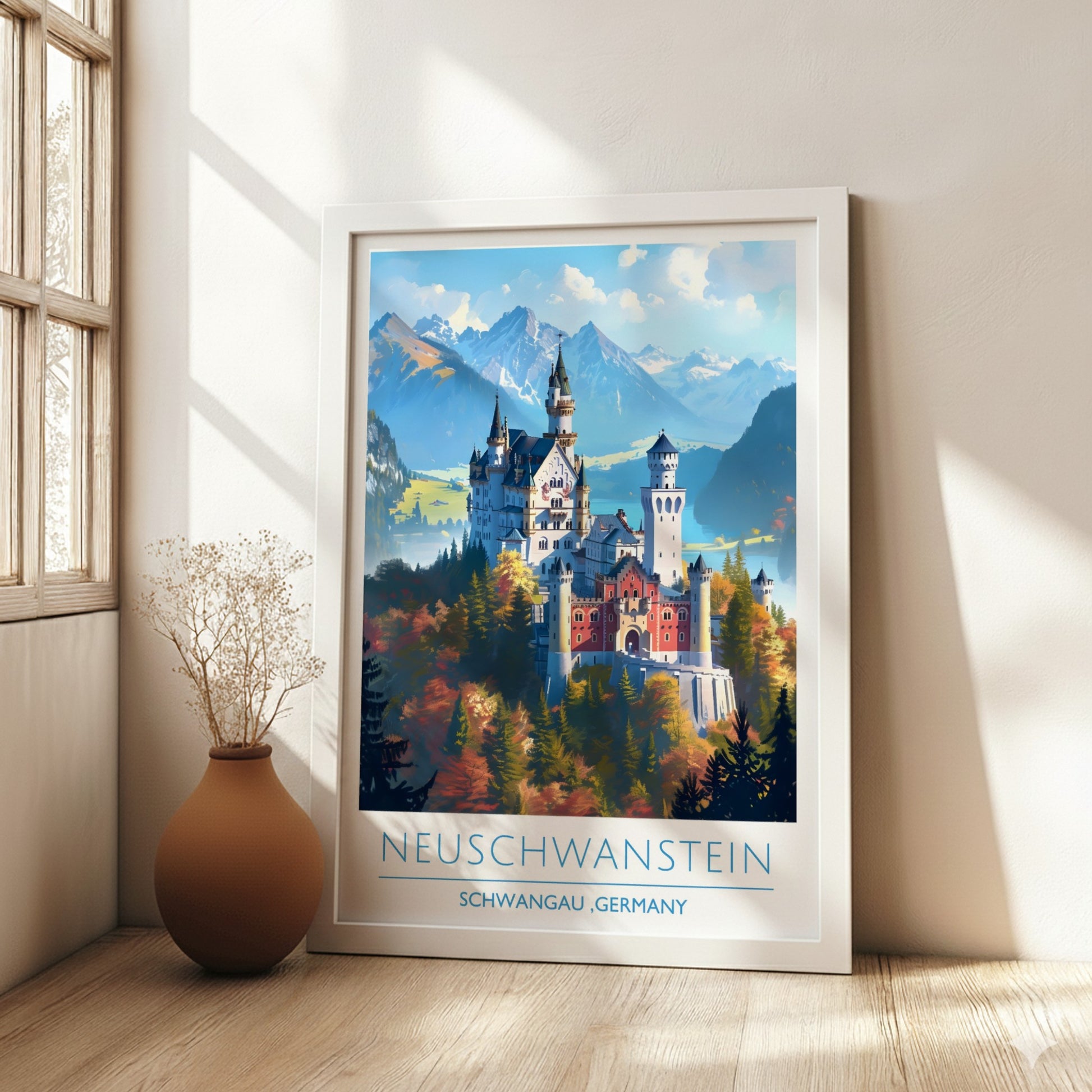 Neuschwanstein, Germany: The Pinnacle – Modern Travel Art