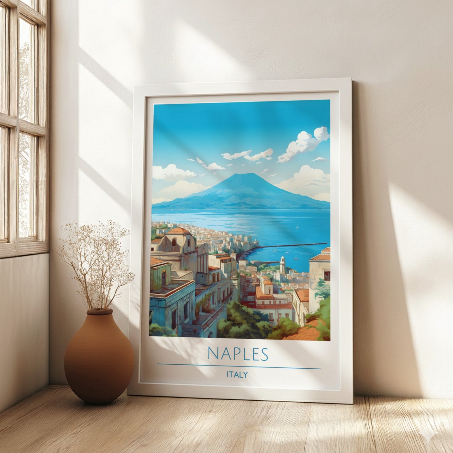 Naples, Italy: The Pulse – Modern Travel Art