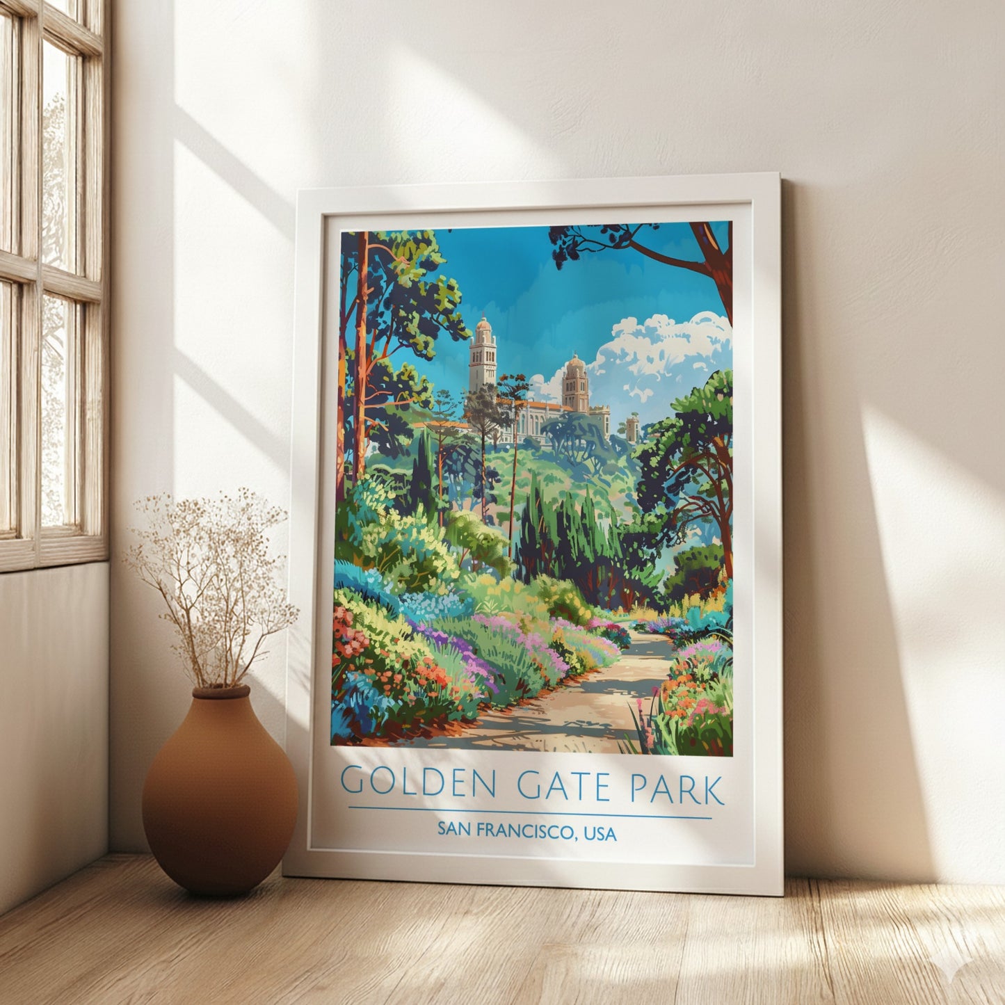 Golden Gate Park, San Francisco: The Grove – Modern Travel Art