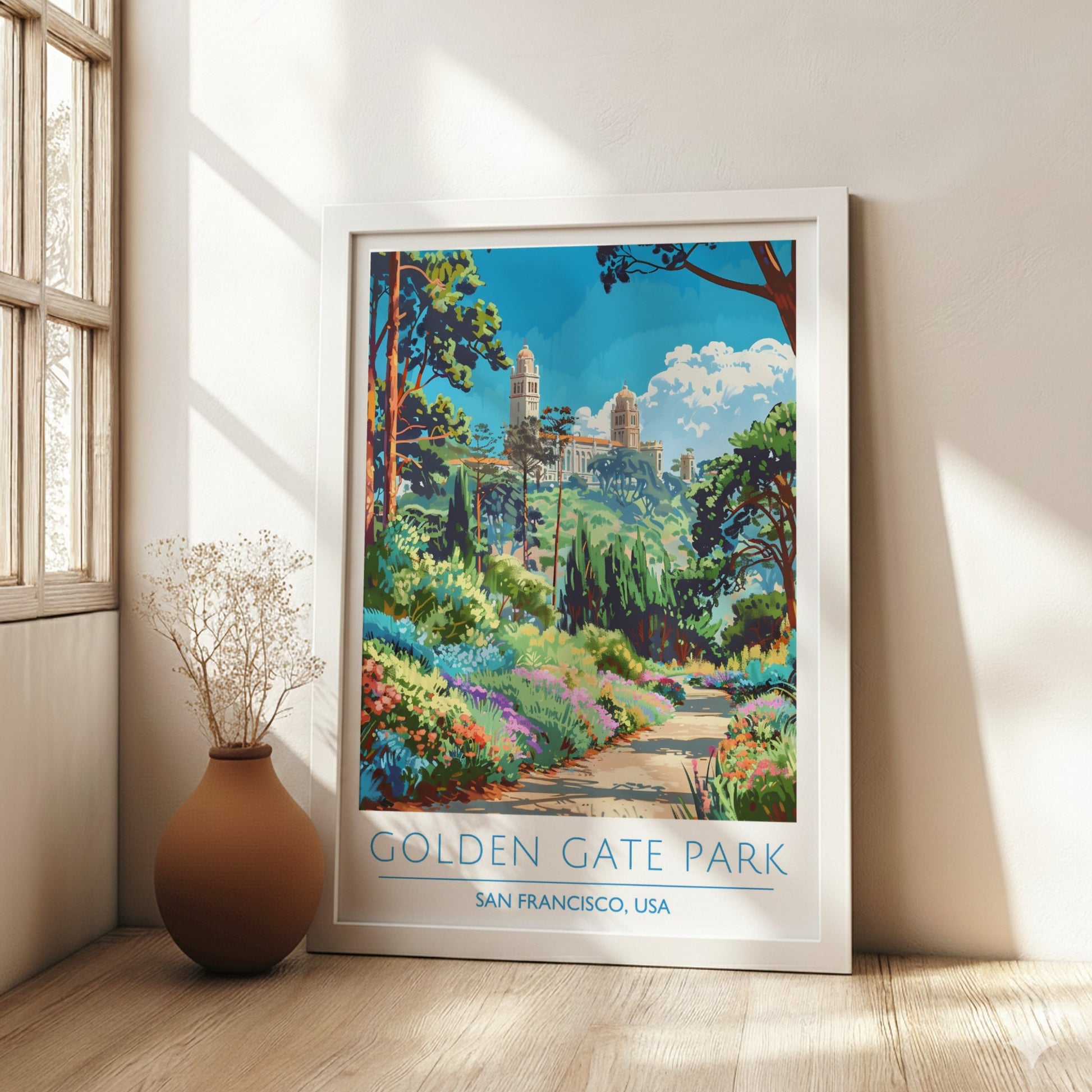 Golden Gate Park, San Francisco: The Grove – Modern Travel Art