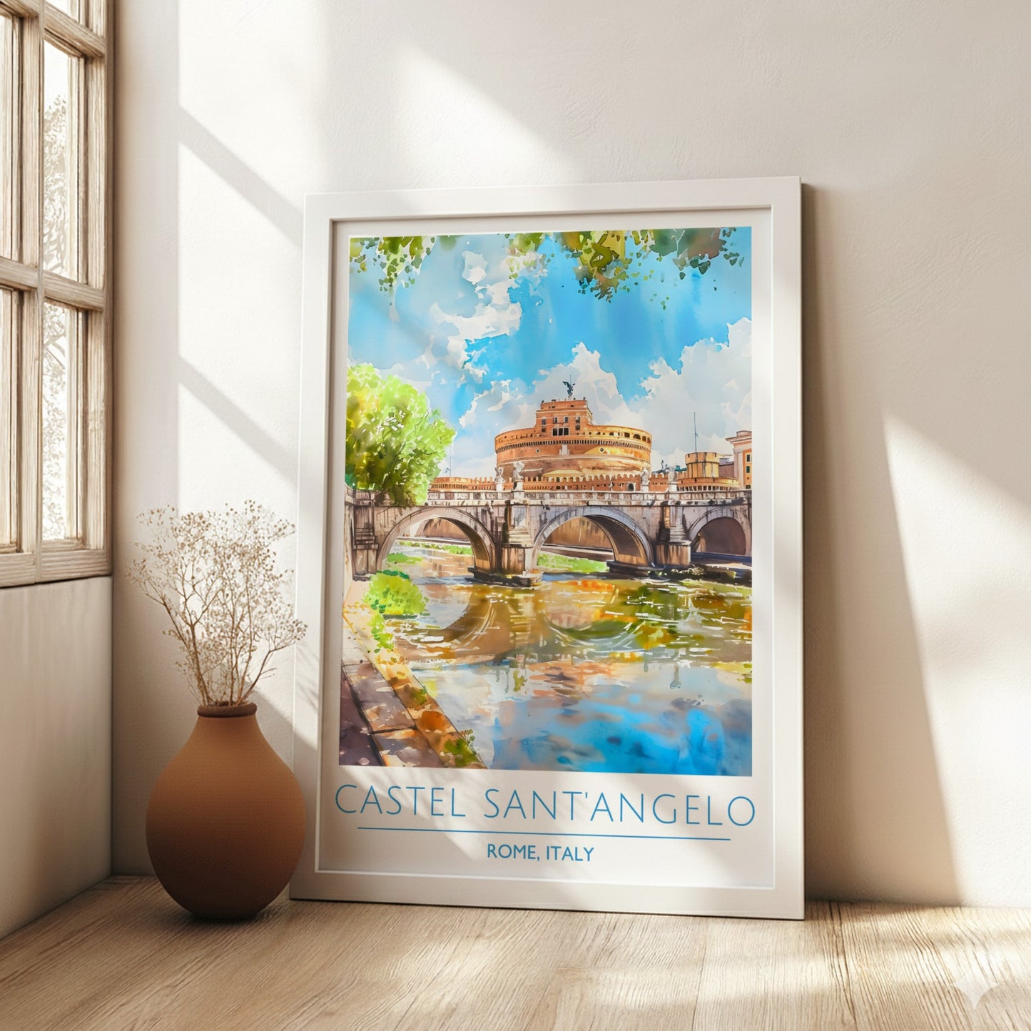 Castel Sant'Angelo, Rome: The Citadel – Modern Travel Art