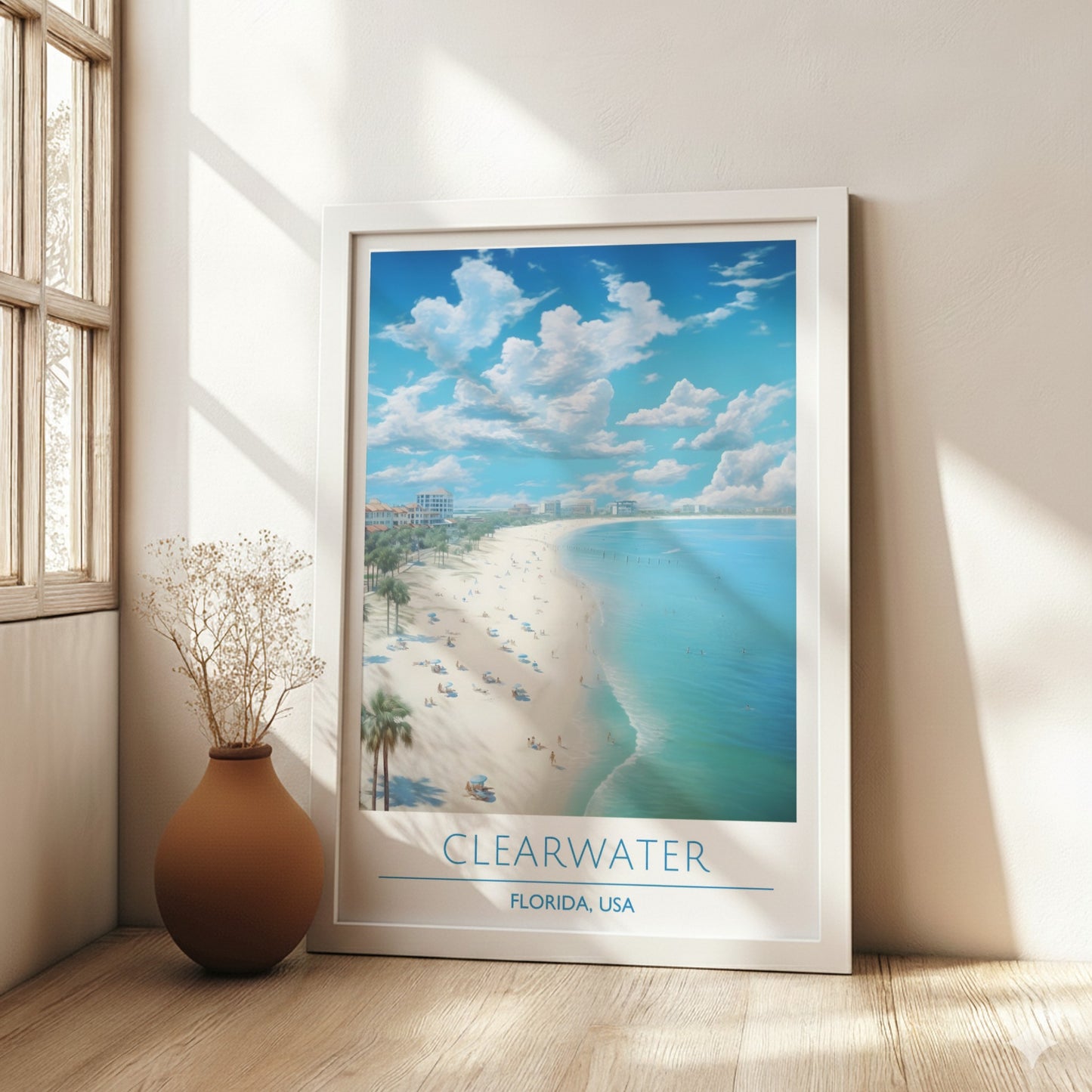 Clearwater, Florida: The Radiant – Modern Travel Art