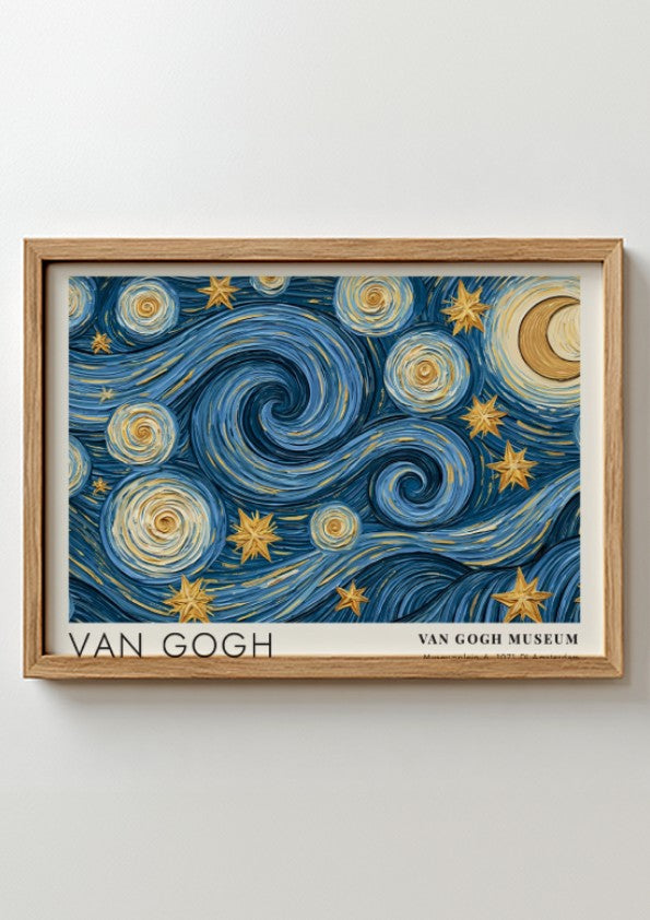 Wildflower Meadow Poster - Van Gogh Art Print