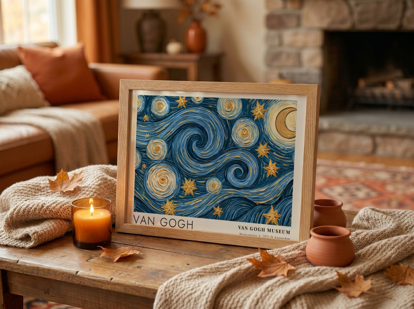 Wildflower Meadow Poster - Van Gogh Art Print