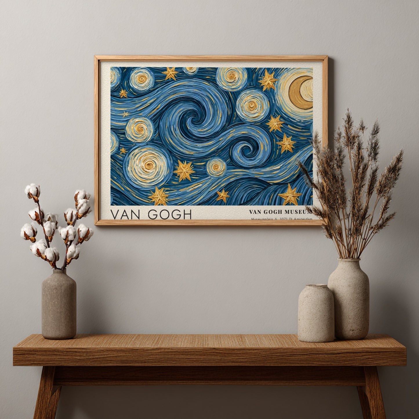 Wildflower Meadow Poster - Van Gogh Art Print