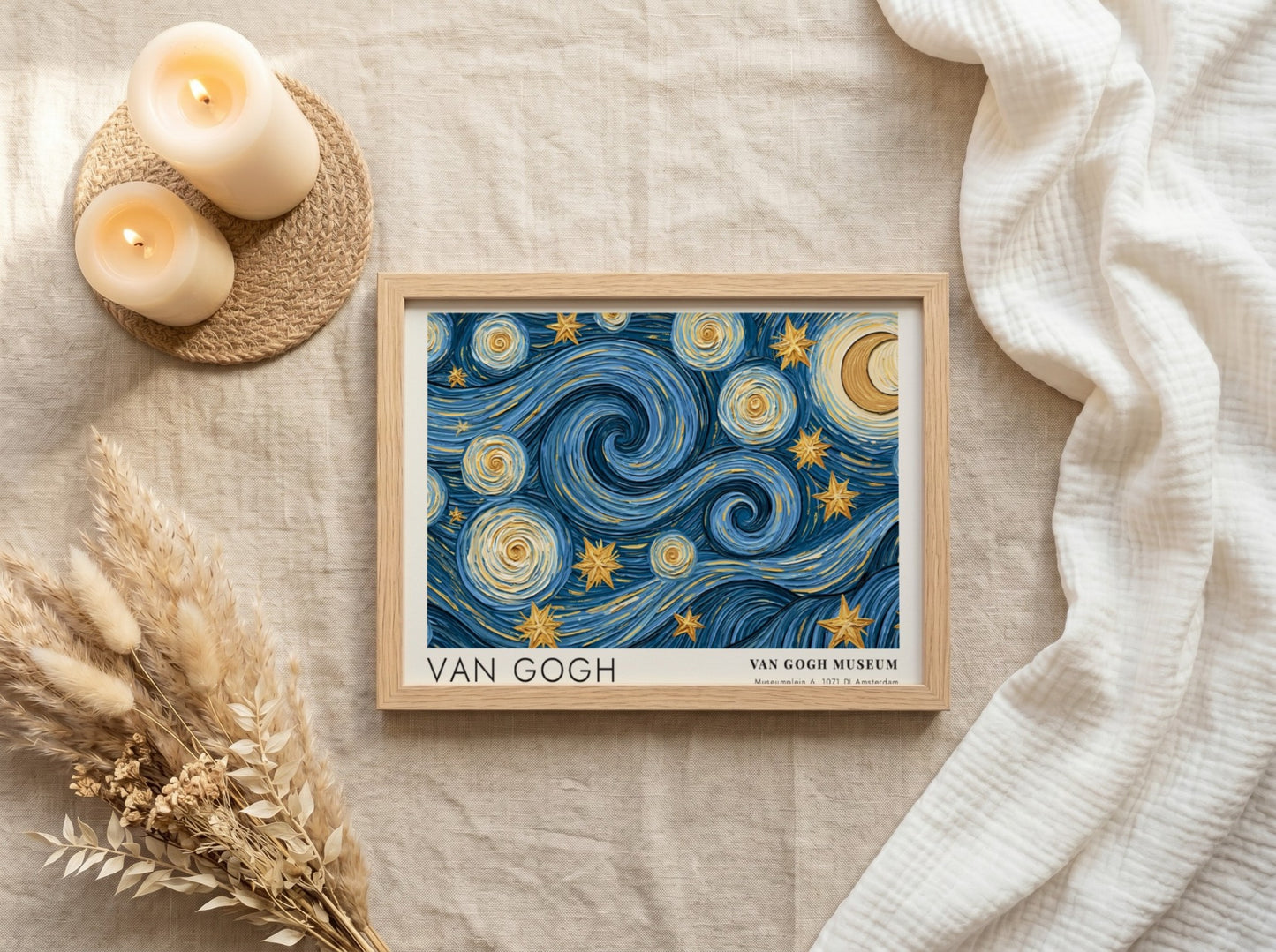 Wildflower Meadow Poster - Van Gogh Art Print