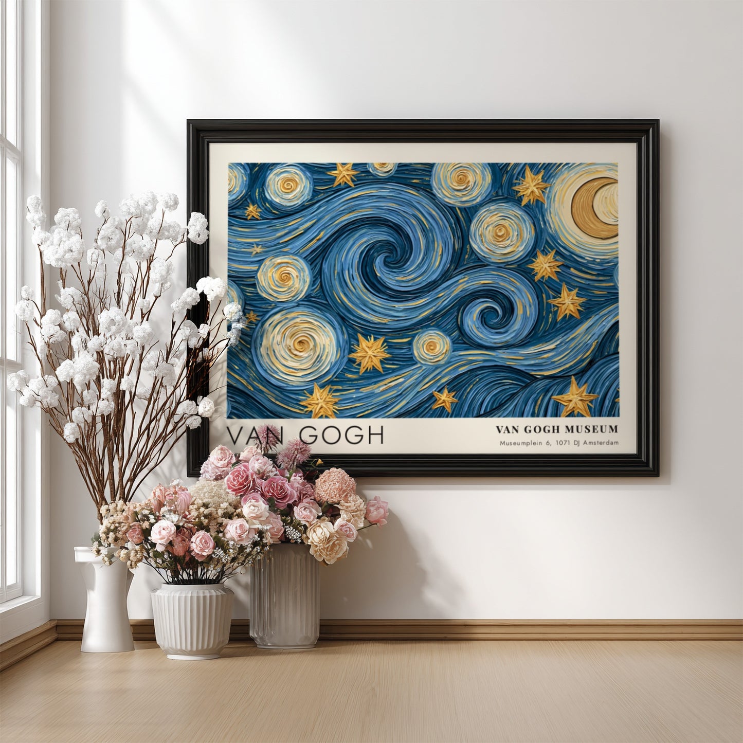 Wildflower Meadow Poster - Van Gogh Art Print