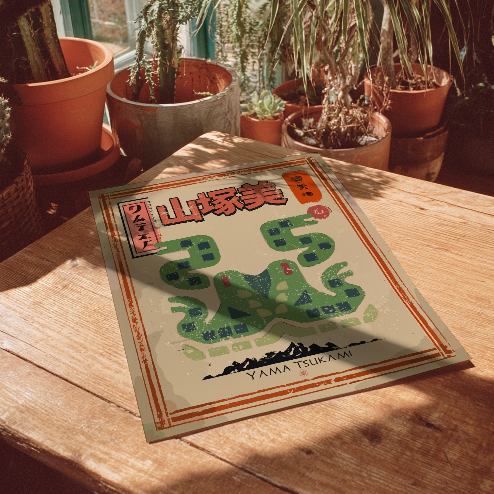 Yama Tsukami Poster - Monster Hunter Wall Art Print