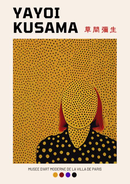 Musée d'Art Moderne de la Ville de Paris: Kusama Inspired - Minimalist Exhibition Art