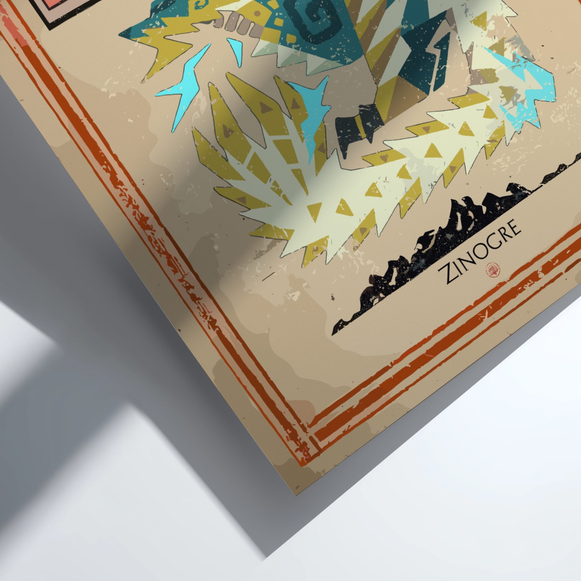 Zinogre Poster - Monster Hunter Wall Art Print