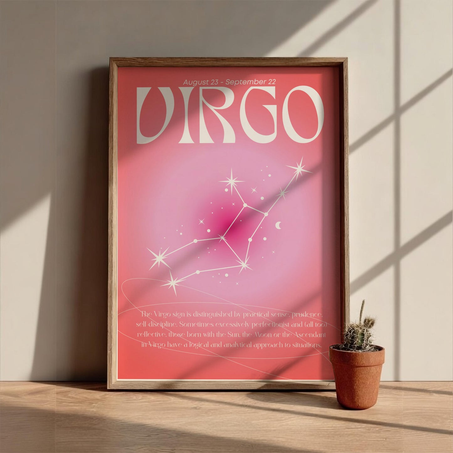 Virgo - The Alchemist - Zodiac Aura Art Print