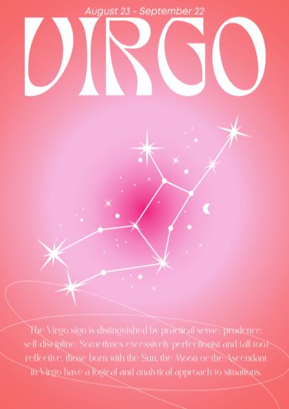 Virgo - The Alchemist - Zodiac Aura Art Print