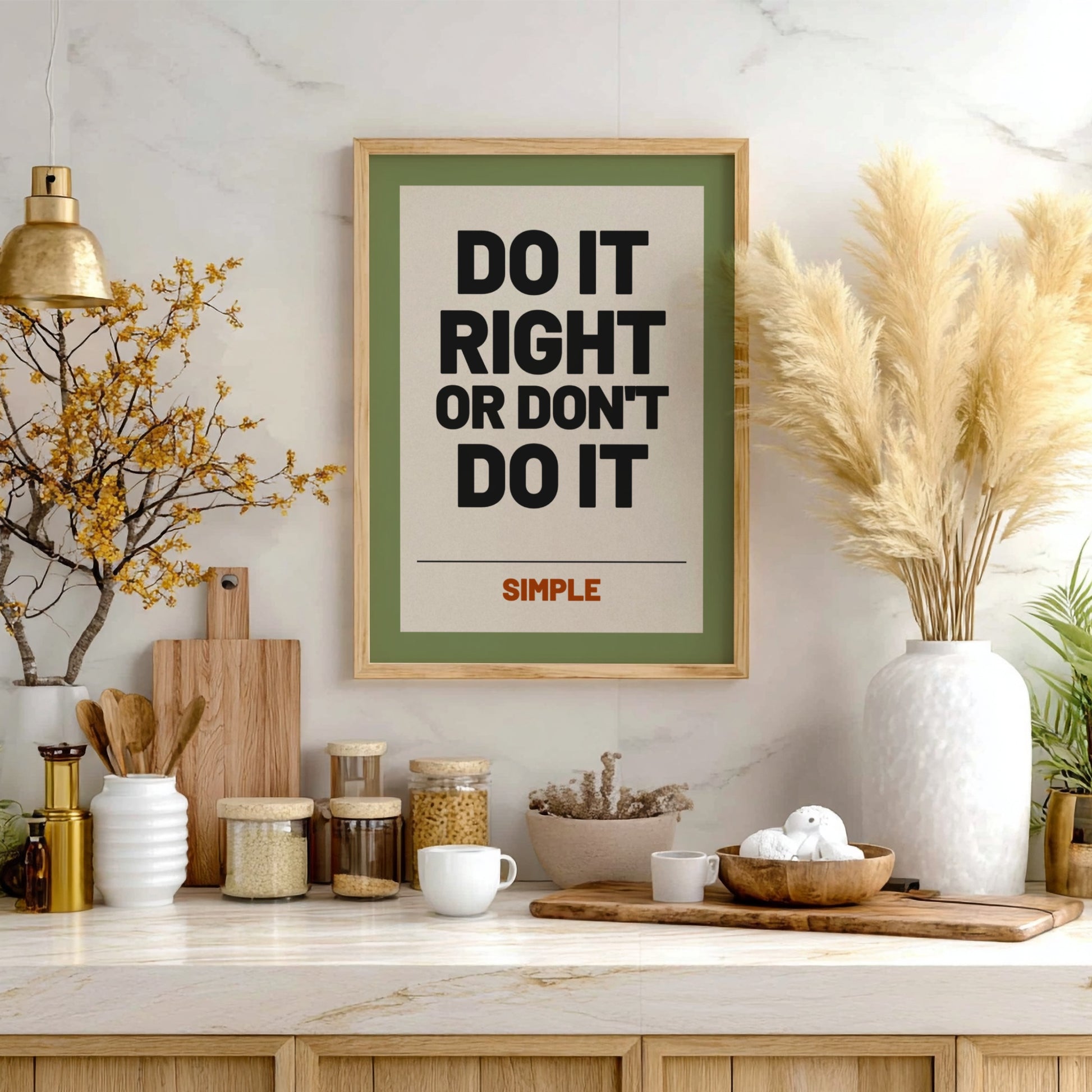 Motivational quotes poster featuring bold typography and a modern design in contrasting colors.