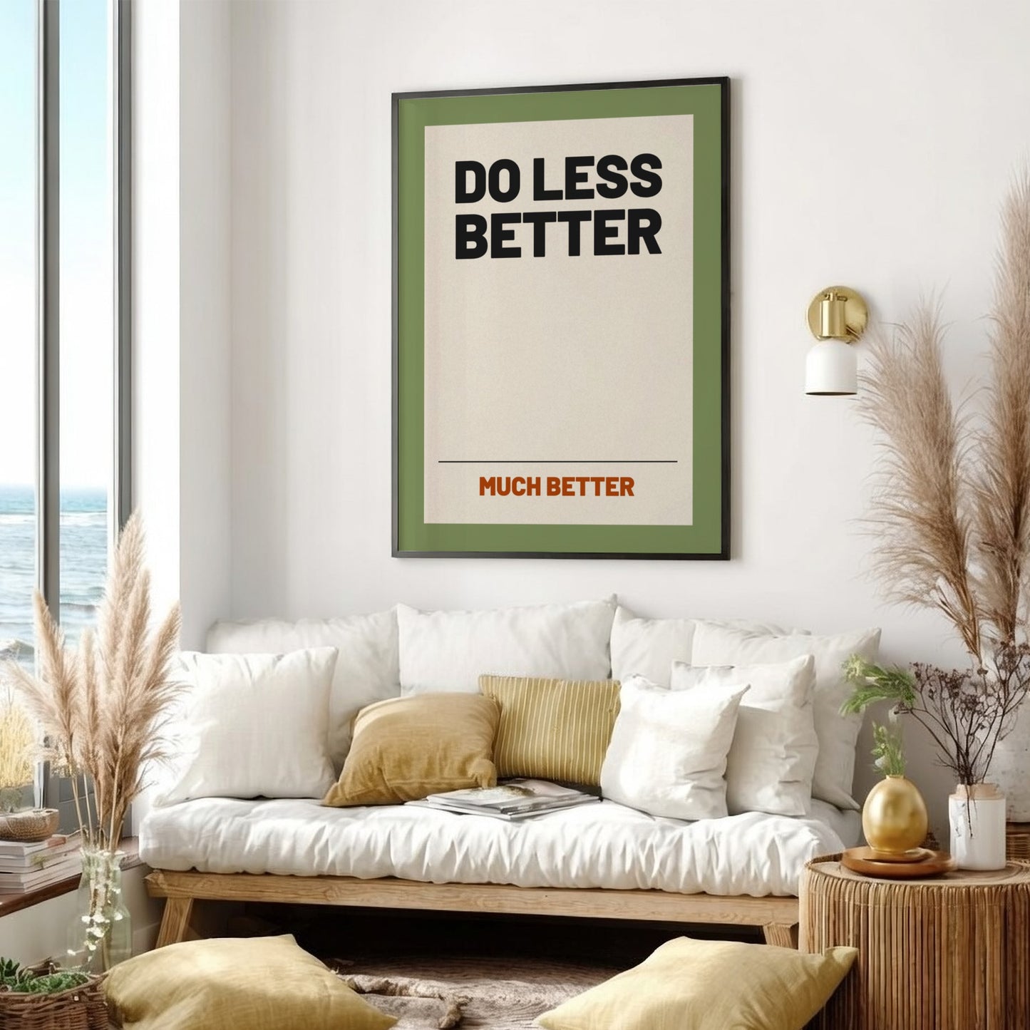 Motivational quotes poster featuring bold typography on a subtle background, ideal for home decor.