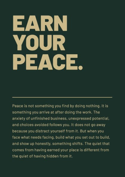 Motivational quotes poster featuring calming colors and typography, perfect for home decor.