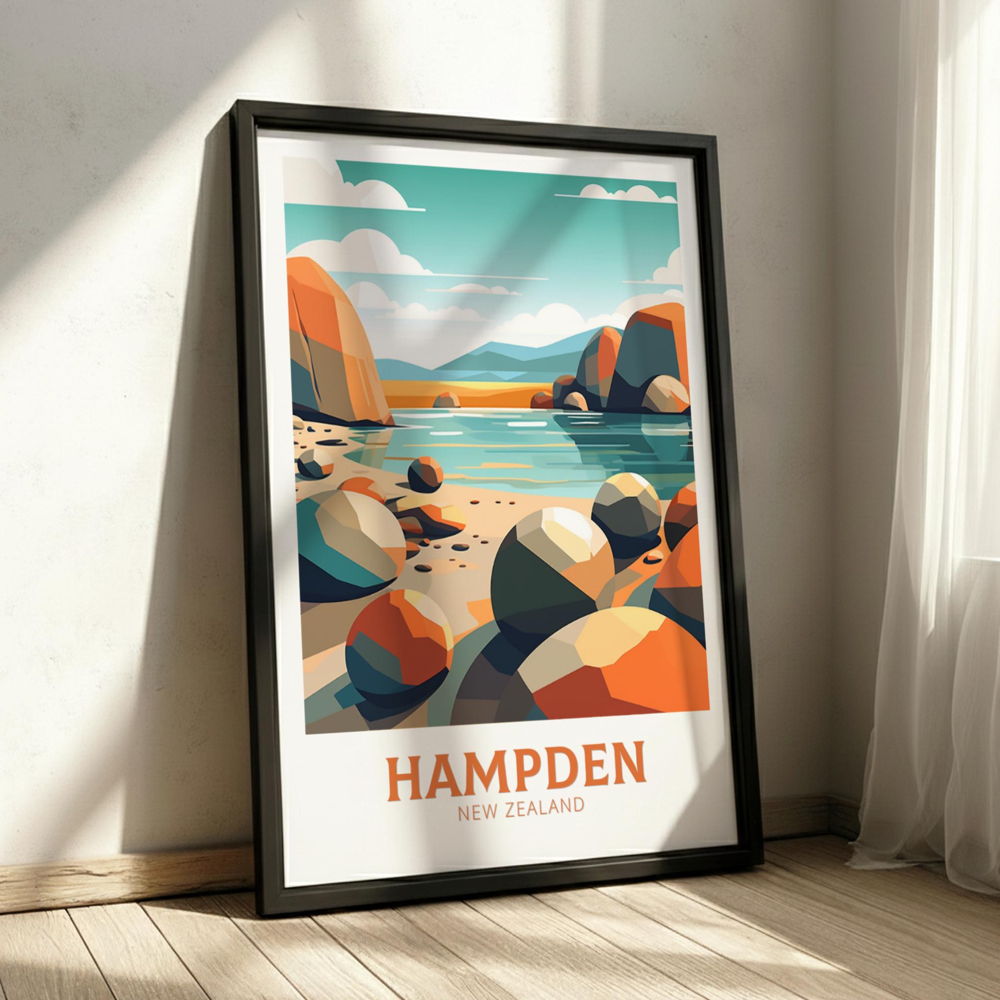 Australia HAMPDEN TRAVEL PRINT - WALLART NEW ZEALAND