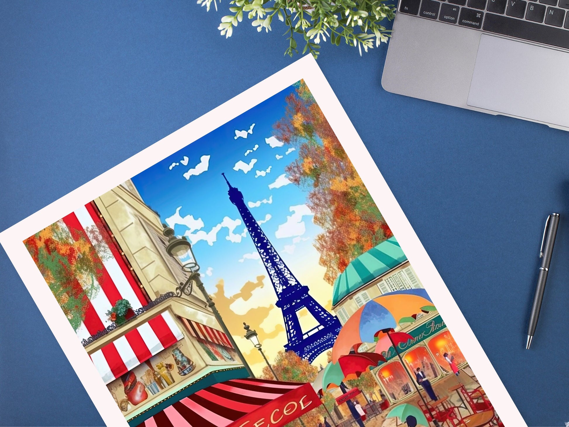 Paris Travel Print | Paris Illustration | Paris Wall Art | France Print | Paris Print| Paris France Print Painting | Paris Affiche | ID 031