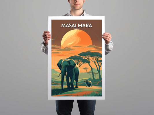 Masai Mara Poster