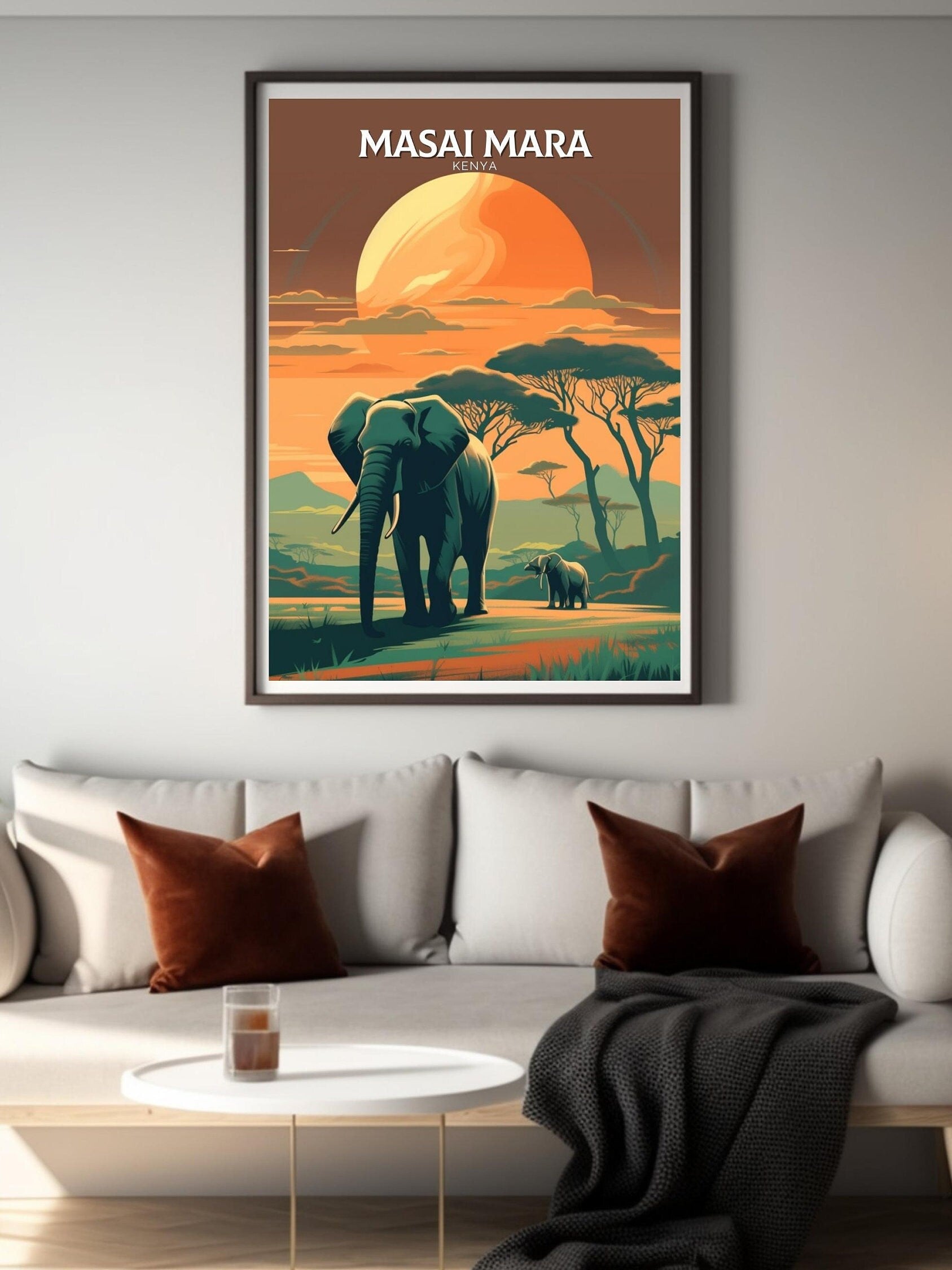 Masai Mara Poster