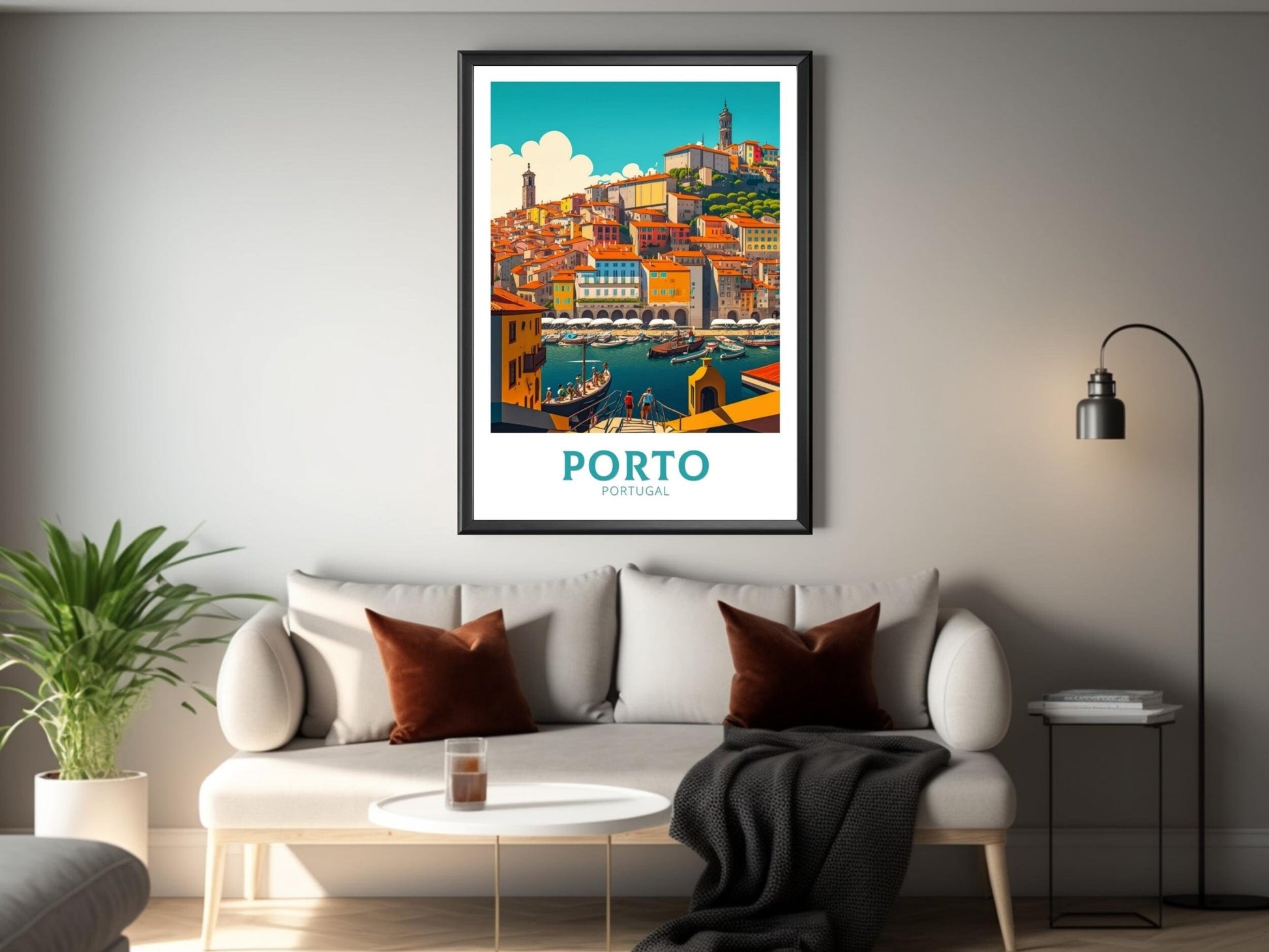 Porto Poster | Porto Travel Print | Porto Wall Art | Porto Print | Portugal Print | Portugal Home Decor | Porto Travel Art | ID 125